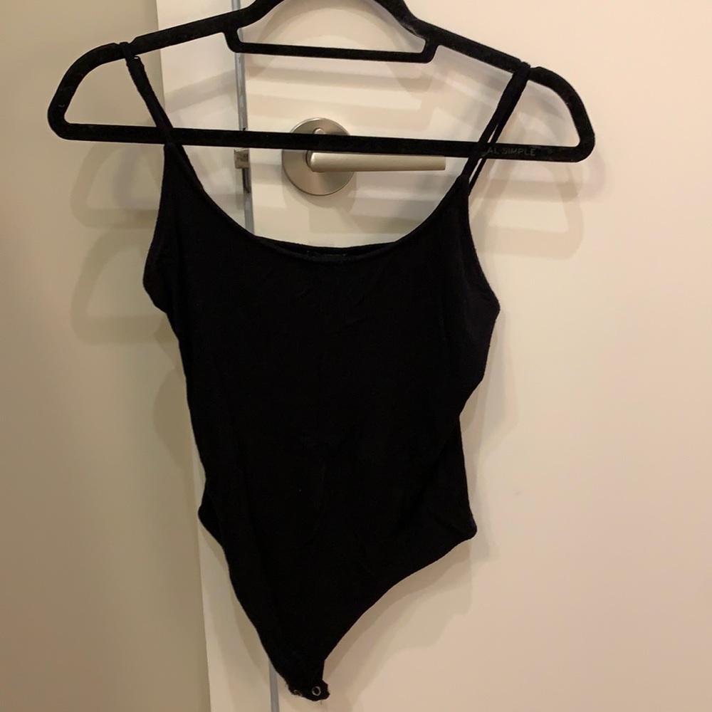 Black cami bodysuit